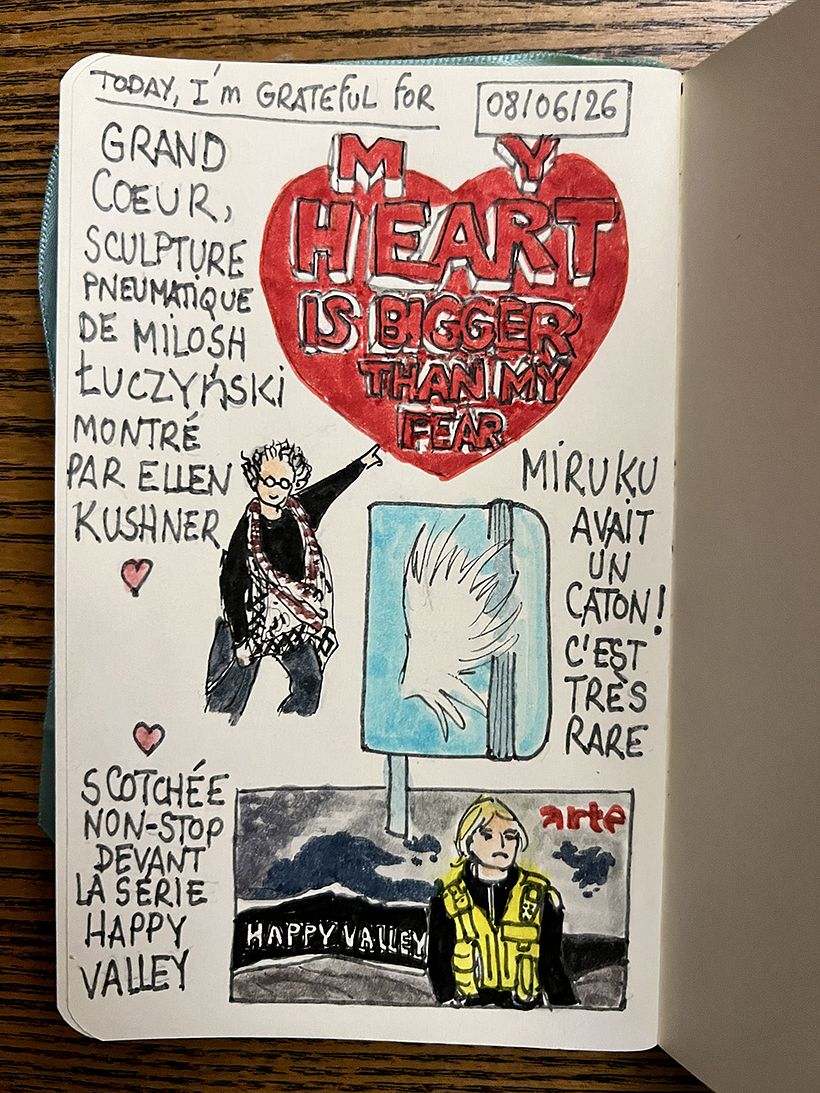 Carnet de gratitude : June 2026 sketchbook 1