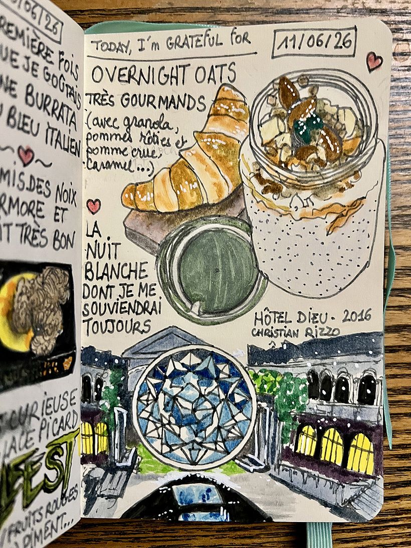 Carnet de gratitude : June 2026 sketchbook 1