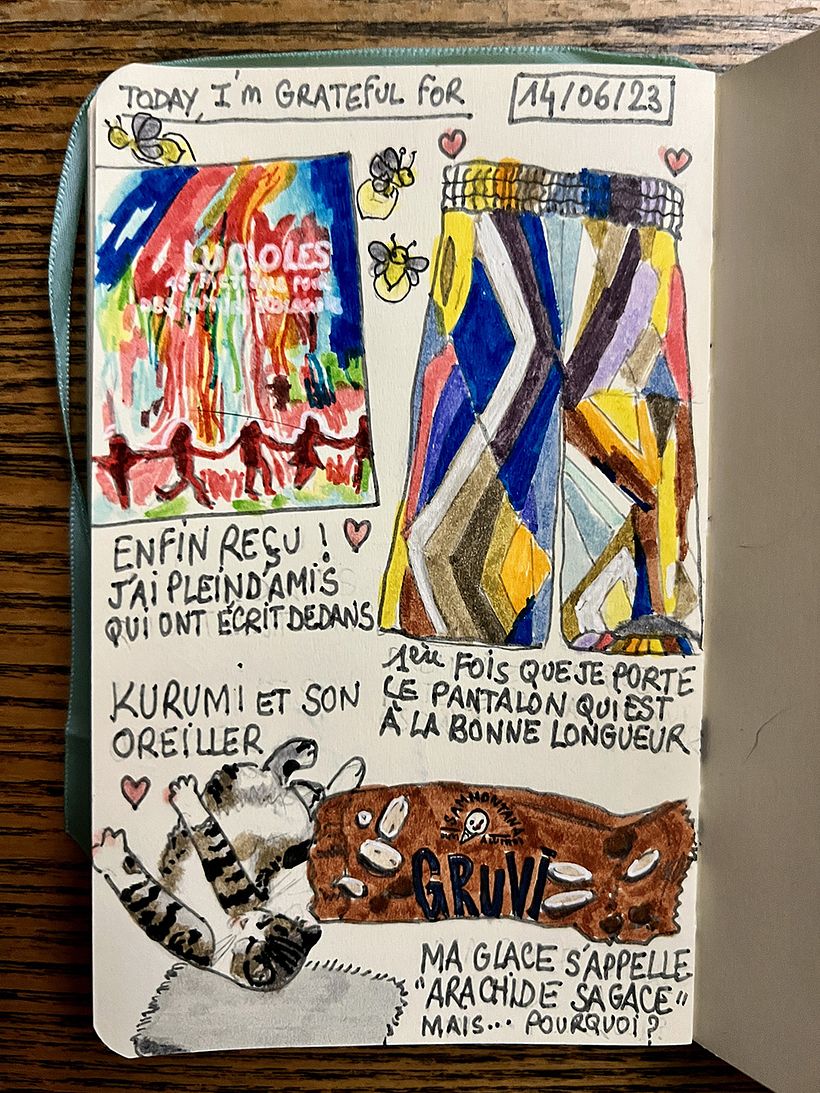 Carnet de gratitude : June 2026 sketchbook 1