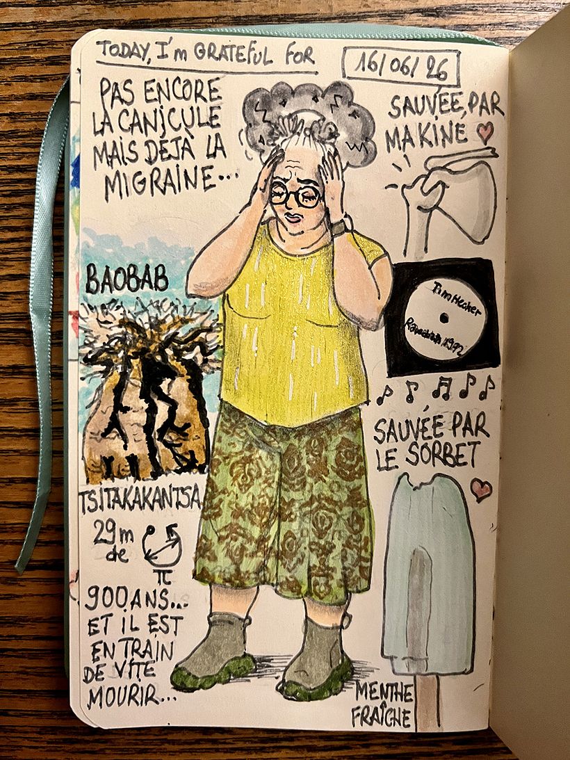 Carnet de gratitude : June 2026 sketchbook 1
