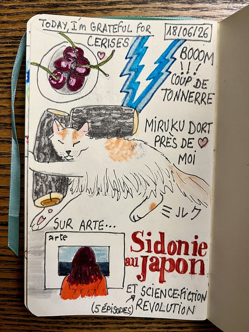 Carnet de gratitude : June 2026 sketchbook 1