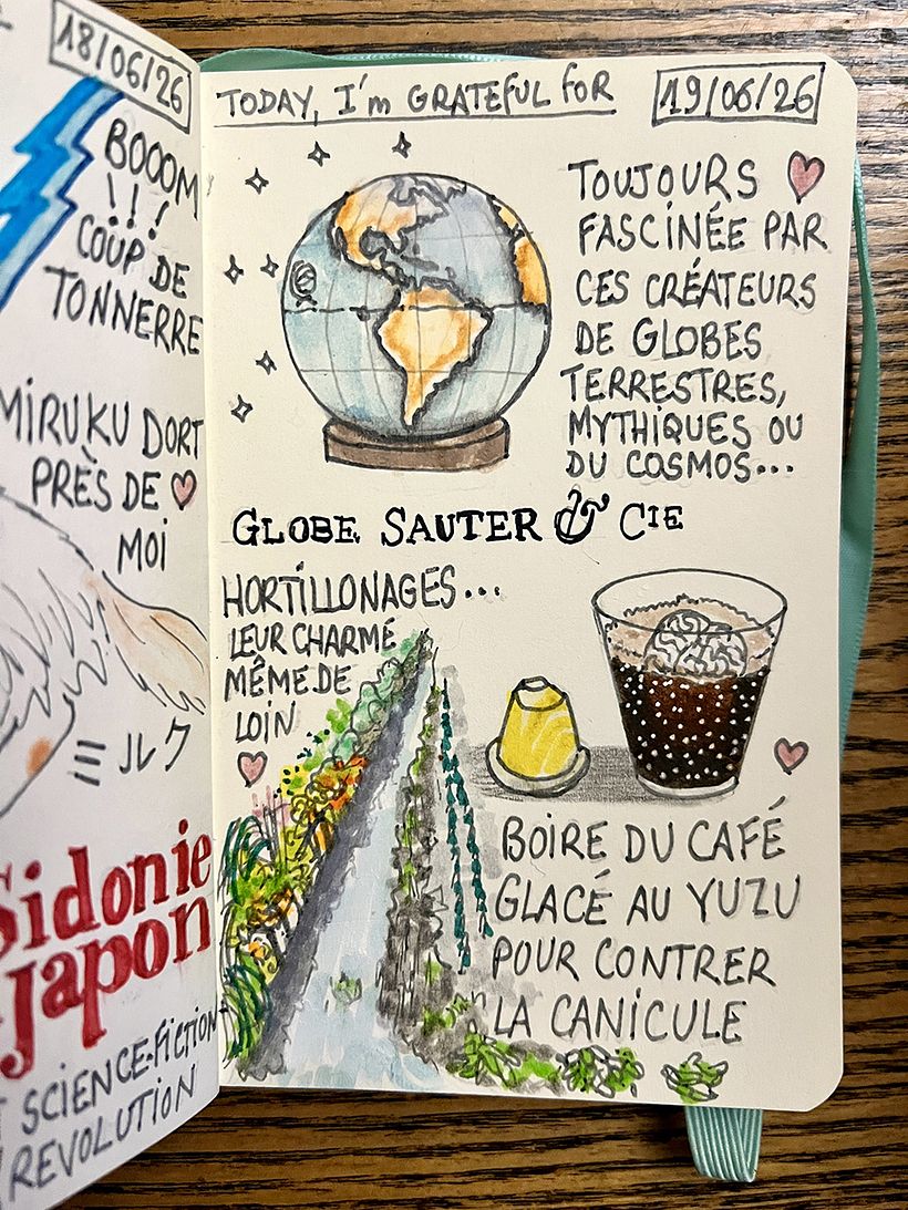Carnet de gratitude : June 2026 sketchbook 1
