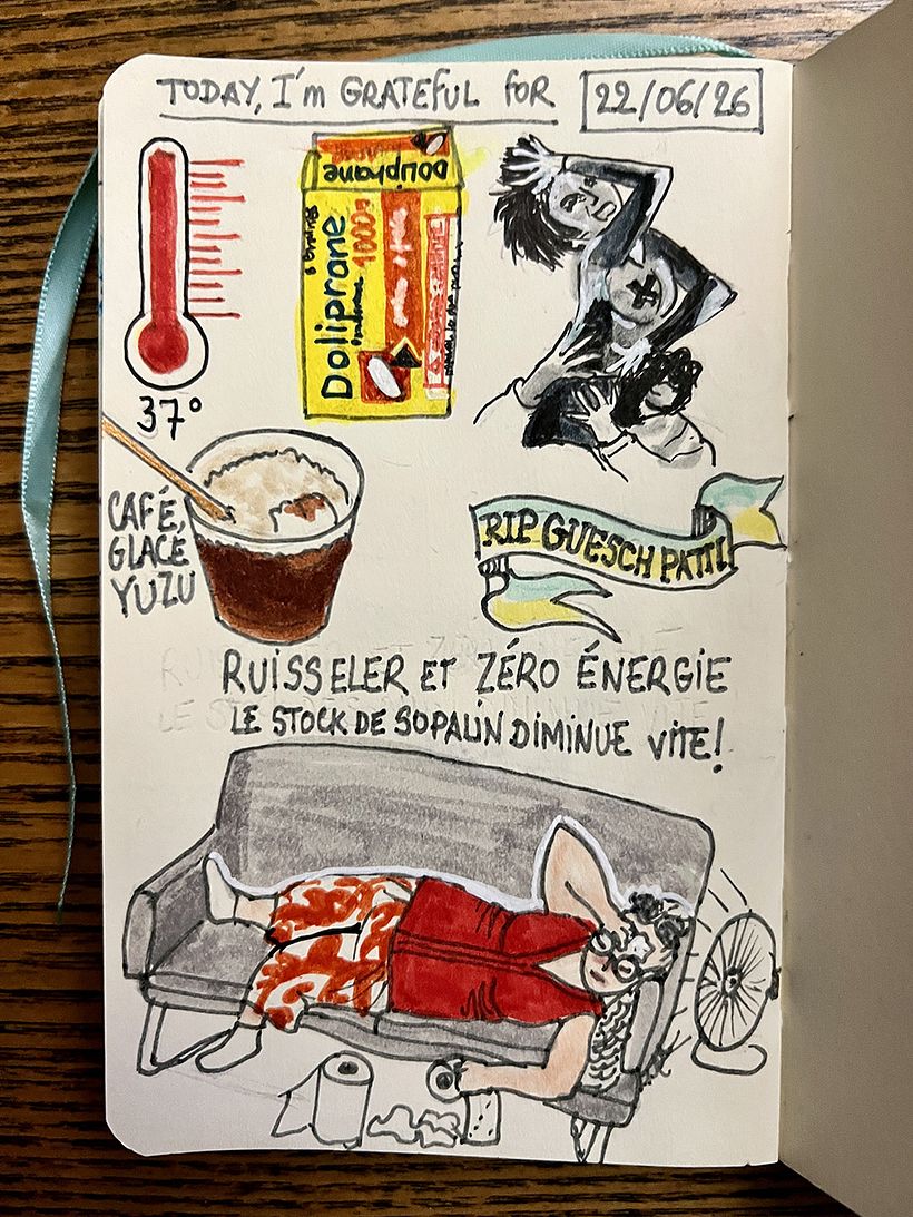Carnet de gratitude : June 2026 sketchbook 1