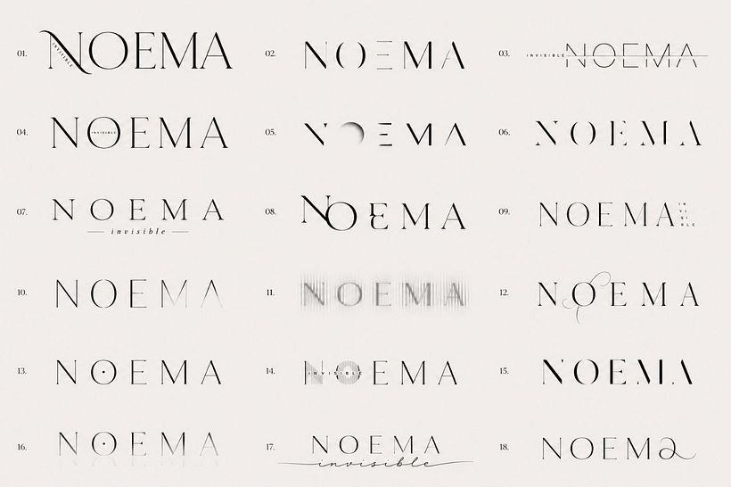Parfume Brand "NOEMA" 2