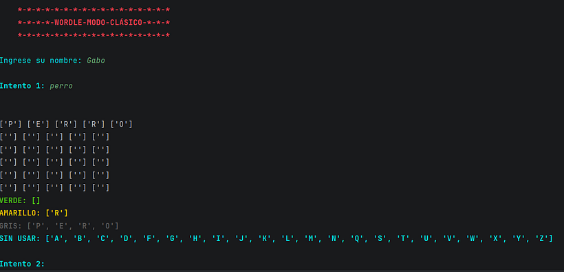 Wordle Python 1