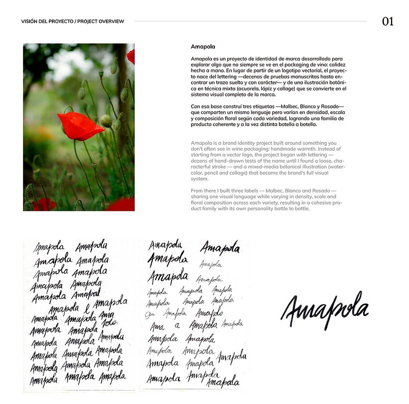 Amapola — Wine Brand Identity 1
