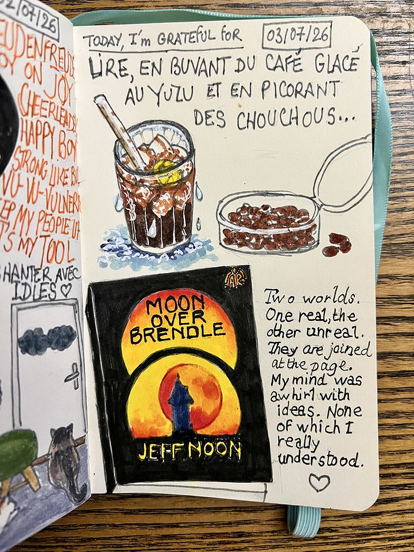 Carnet de gratitude : July 2026 sketchbook 1