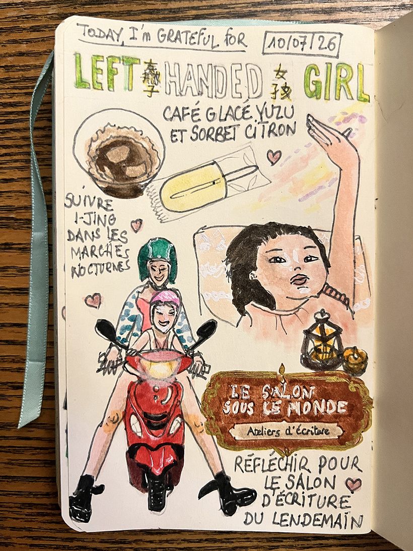 Carnet de gratitude : July 2026 sketchbook 1
