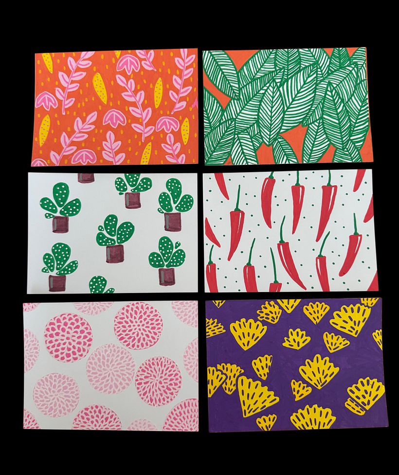 My botanical patterns 1