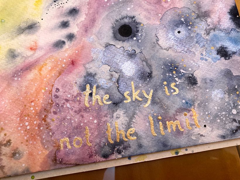 Galaxie "the sky is not the limit" 1