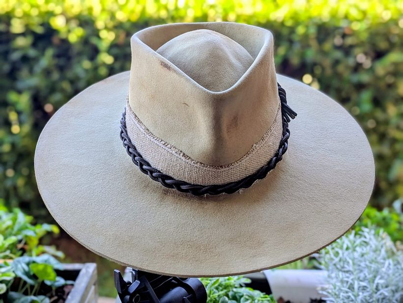 "Heritage Roots" Fedora: Felt, Leather, and Self-Production 3