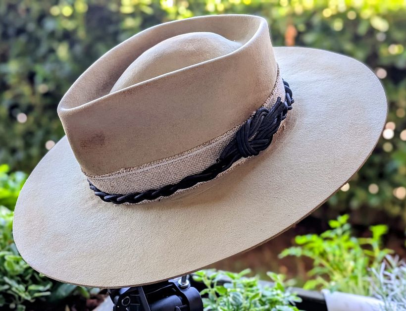"Heritage Roots" Fedora: Felt, Leather, and Self-Production 1