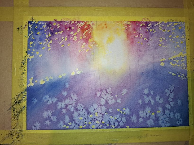 Progetto finale per il corso 'Paesaggi incantevoli ad acquerello: dipingi con la luce 1