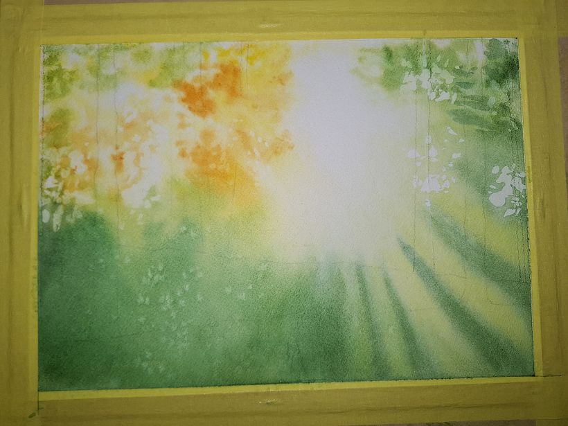 Progetto finale per il corso 'Paesaggi incantevoli ad acquerello: dipingi con la luce 2