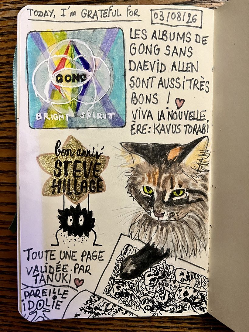 Carnet de gratitude : August 2026 sketchbook 1