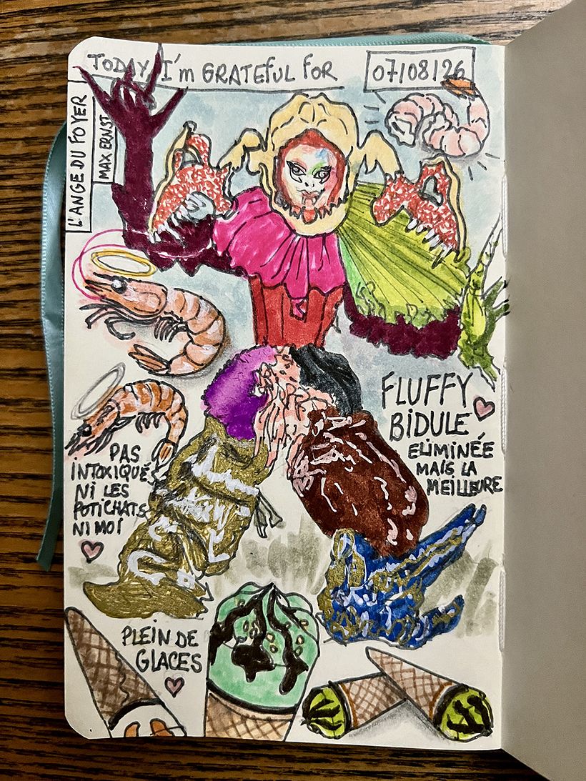 Carnet de gratitude : August 2026 sketchbook 1