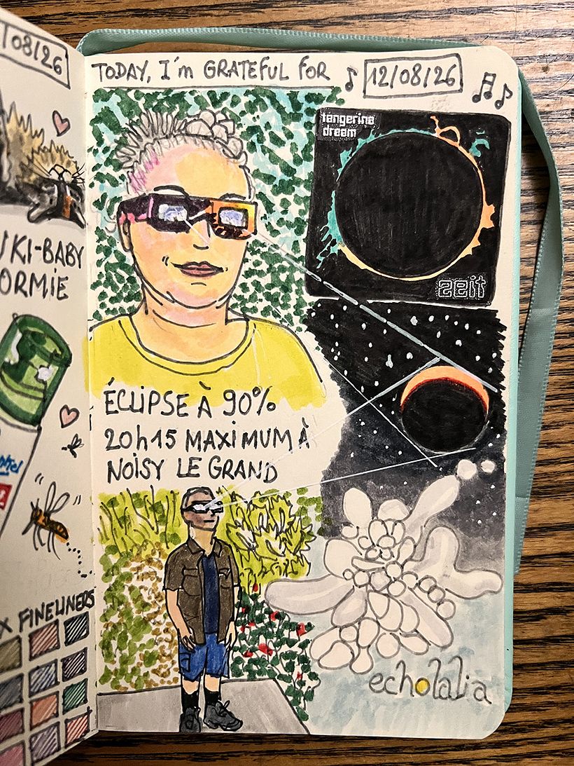 Carnet de gratitude : August 2026 sketchbook 1