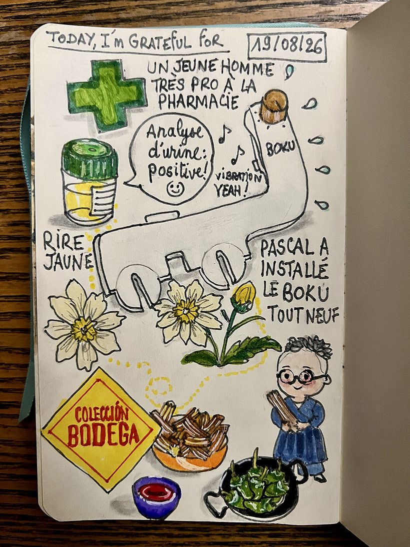 Carnet de gratitude : August 2026 sketchbook 1
