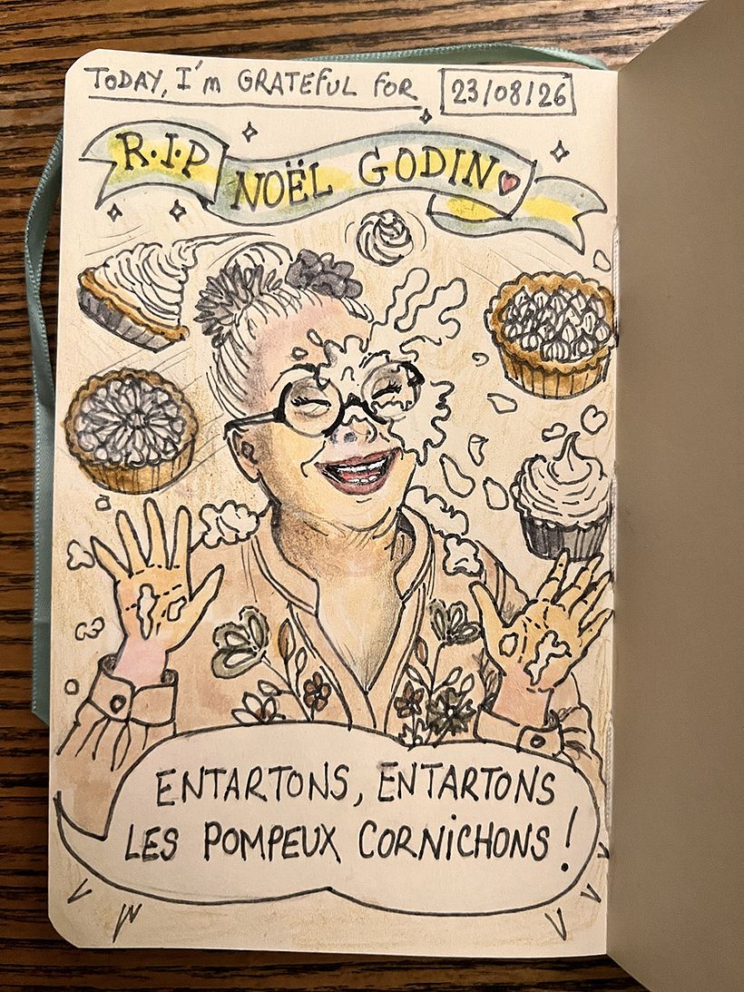 Carnet de gratitude : August 2026 sketchbook 1