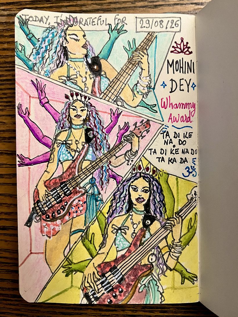 Carnet de gratitude : August 2026 sketchbook 1