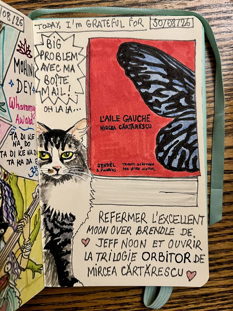 Carnet de gratitude : August 2026 sketchbook 1