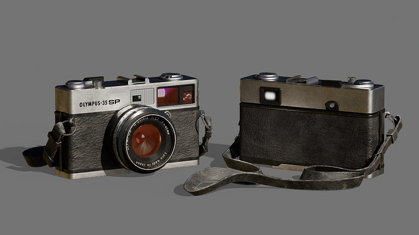 Olympus 35 SP - Hero Prop - Game Asset 2