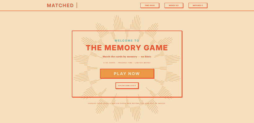 MATCHED | Memory Game 1