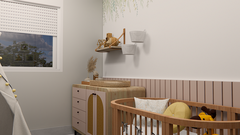 Dormitório Infantil - Cecília | Domestika